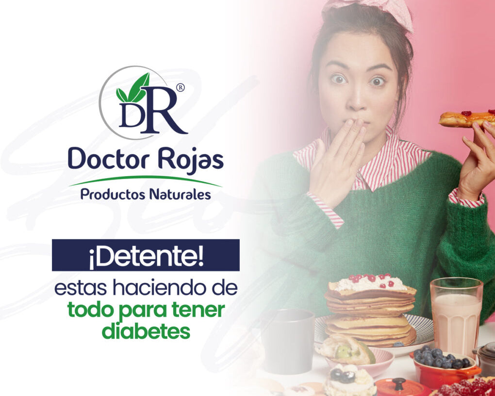 ¡Detente!, estás haciendo de todo para tener diabetes