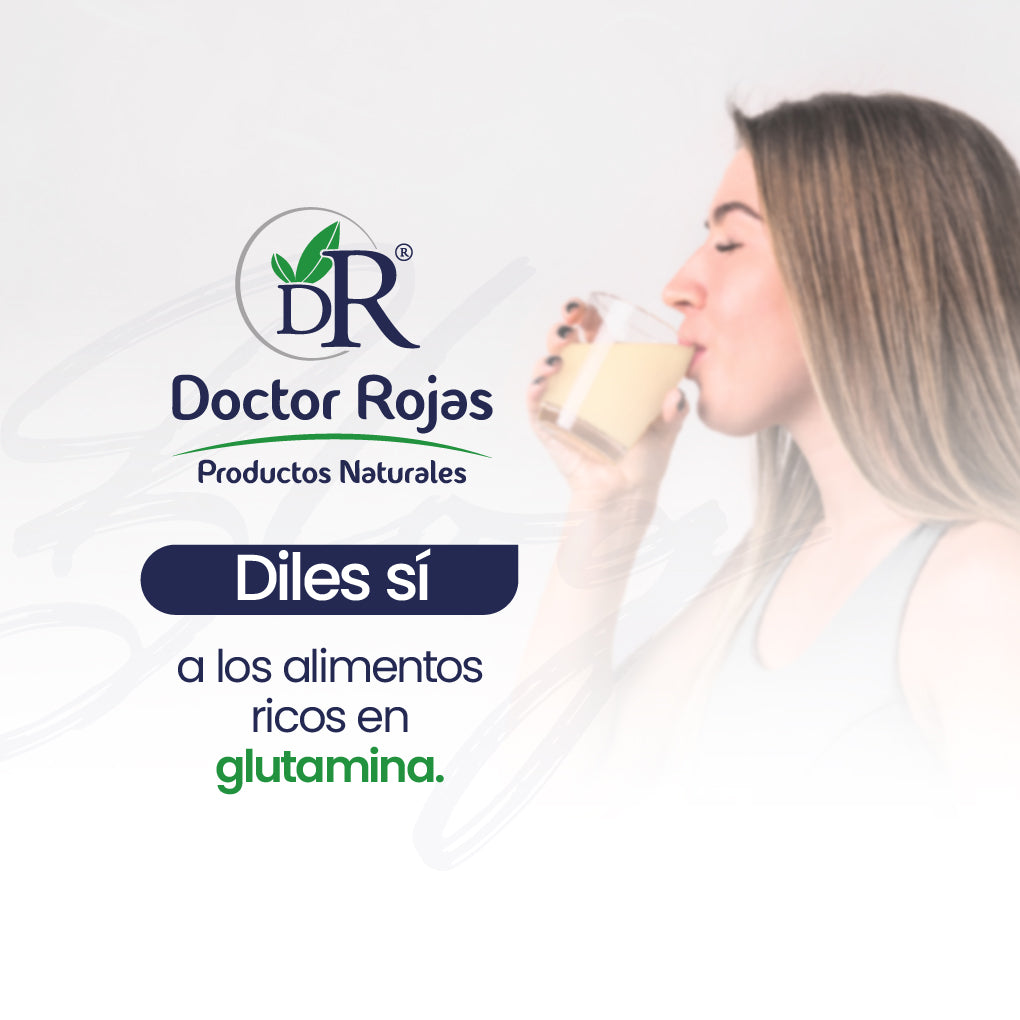 Diles sí a los alimentos ricos en glutamina