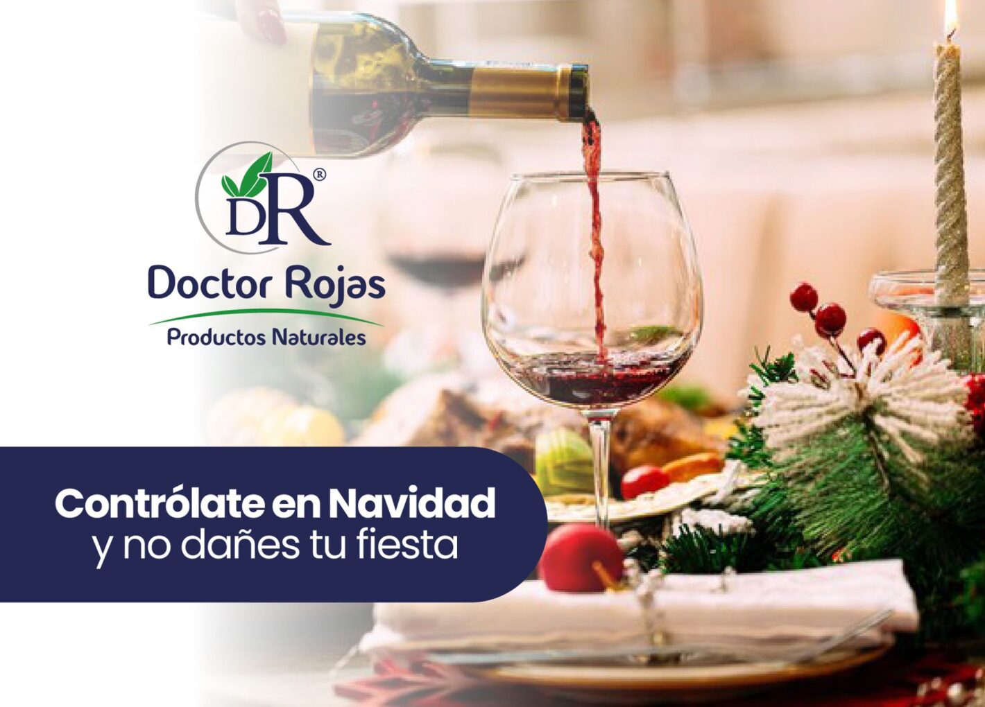 Contrólate en Navidad y no dañes tu fiesta