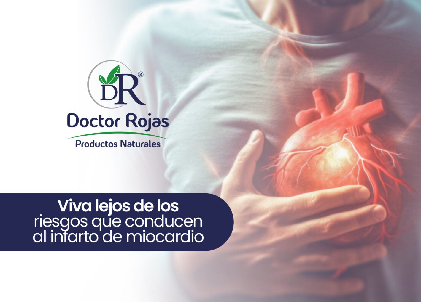 Viva lejos de los riesgos que conducen al infarto de miocardio