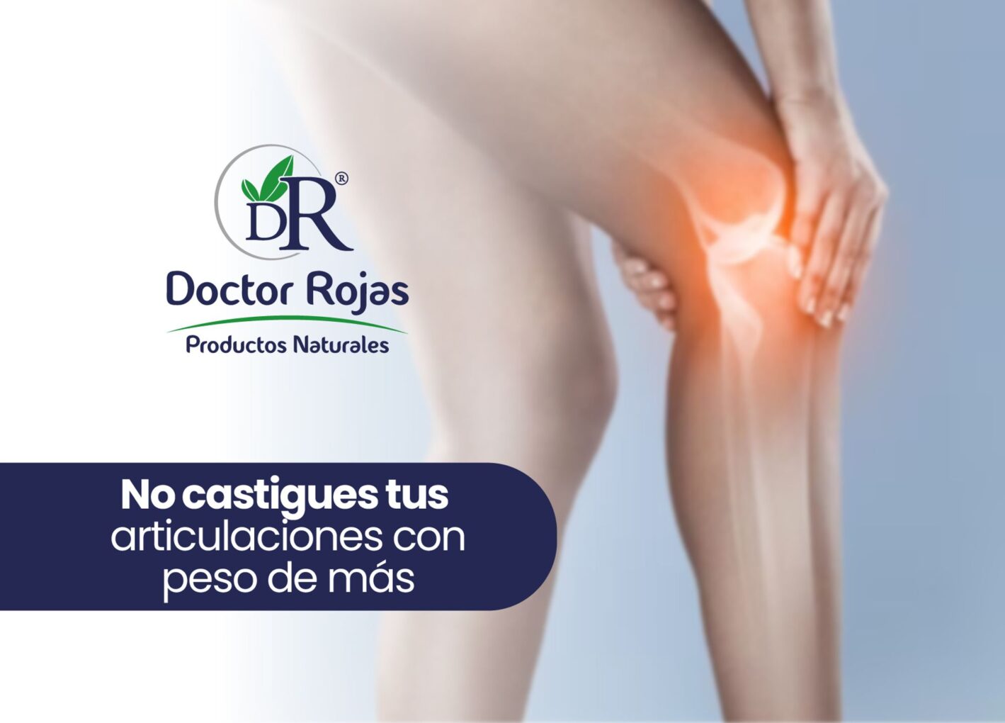 No castigues tus articulaciones con peso de más