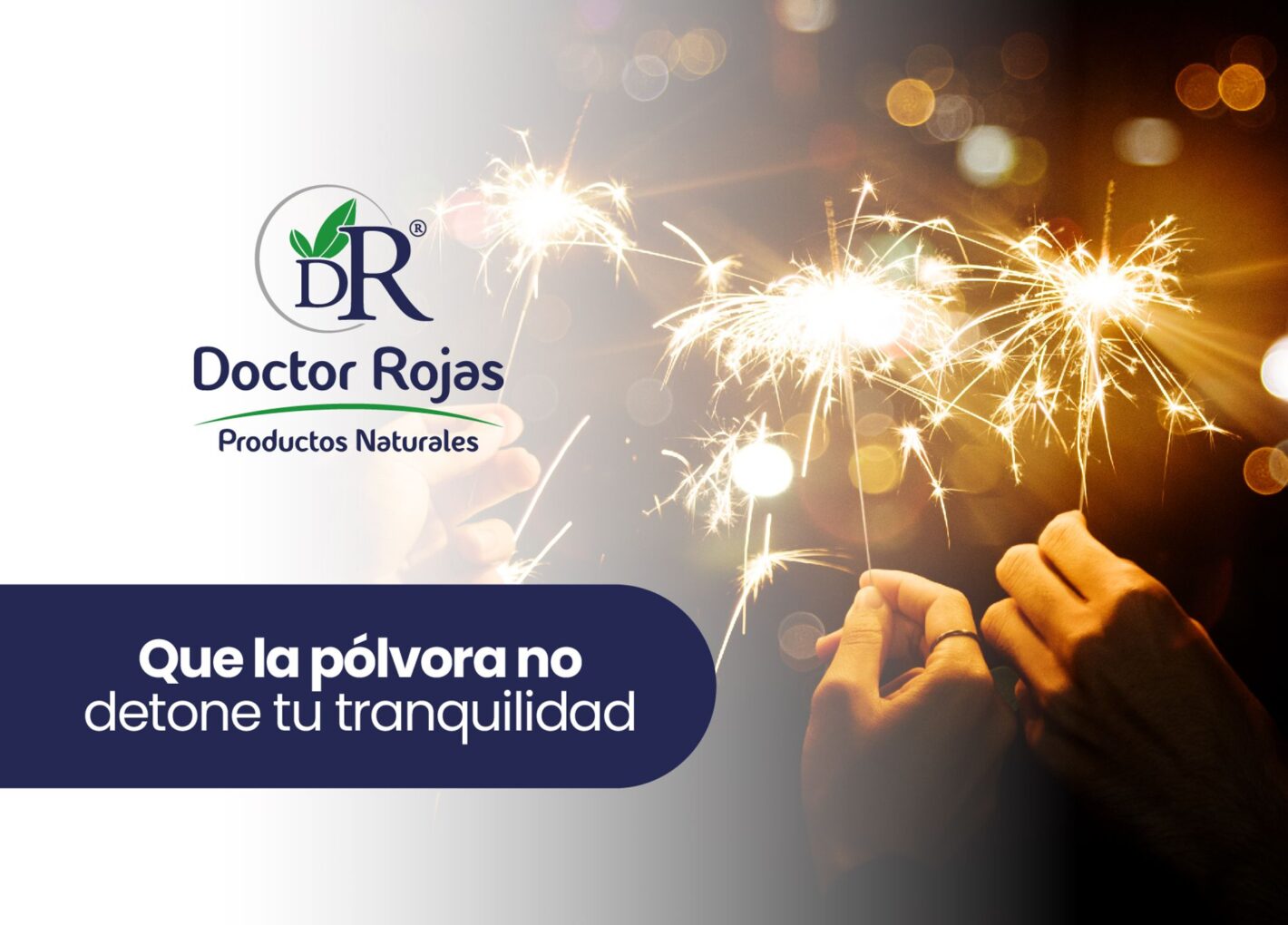 Que la pólvora no detone tu tranquilidad