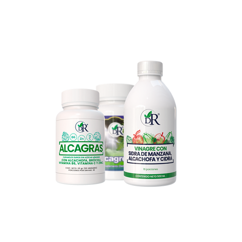 ALCAGRAS + ALCAGREEN + VINAGRE