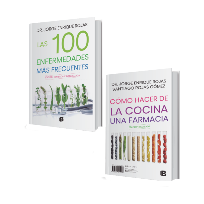 2 en 1 Cómo Hacer de la Cocina una Farmacia y Las 100 Enfermedades más Frecuentes
