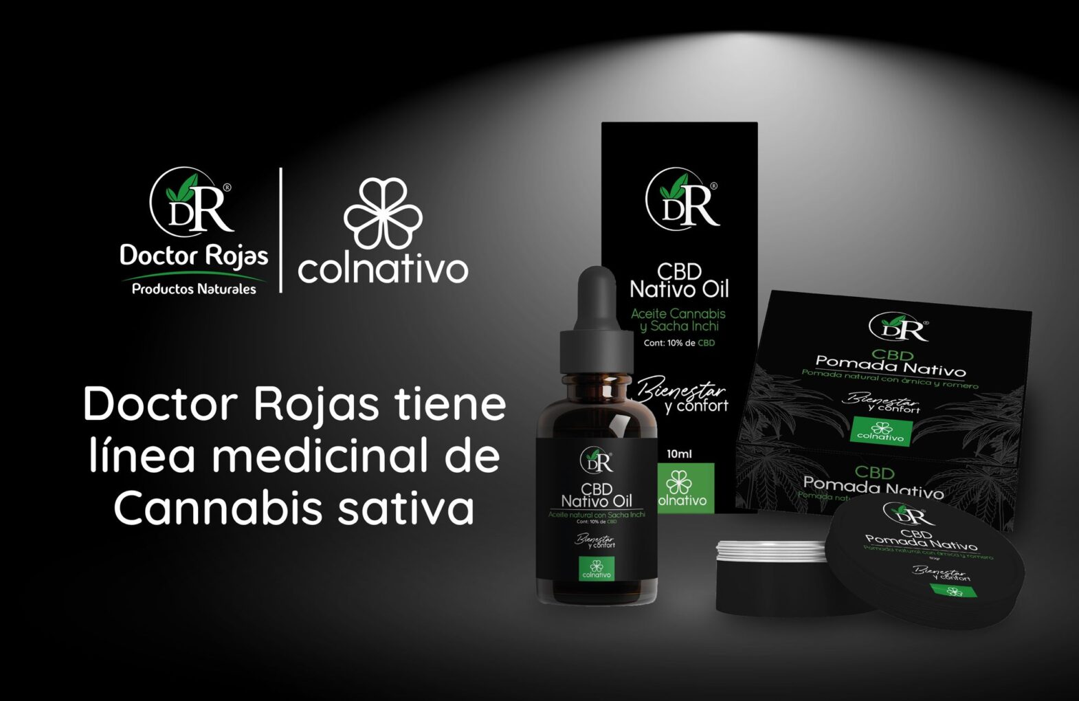 Doctor Rojas tiene línea medicinal de Cannabis sativa