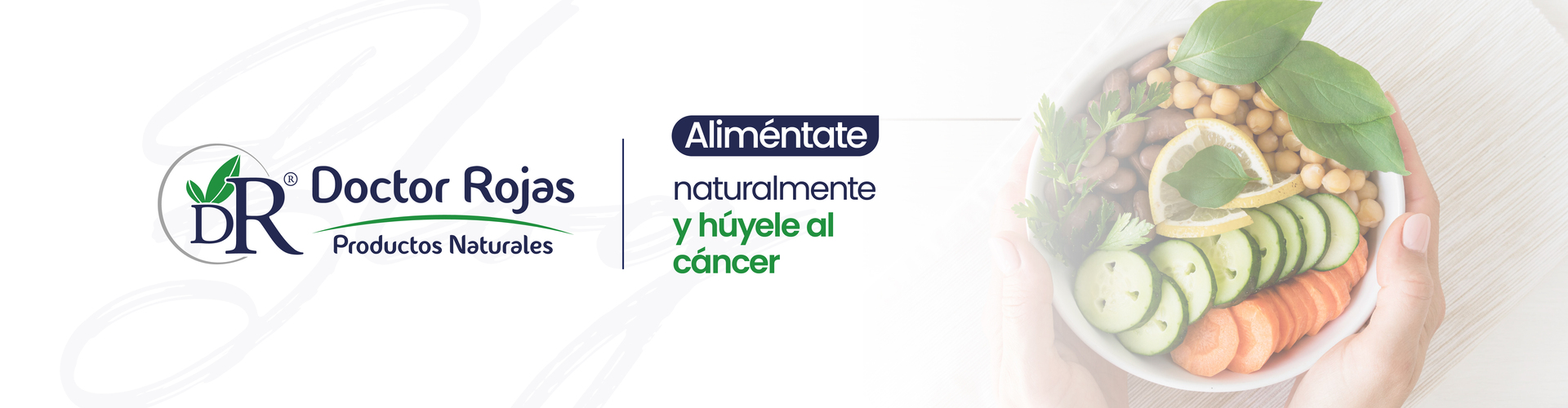 Aliméntate naturalmente y húyele al cáncer