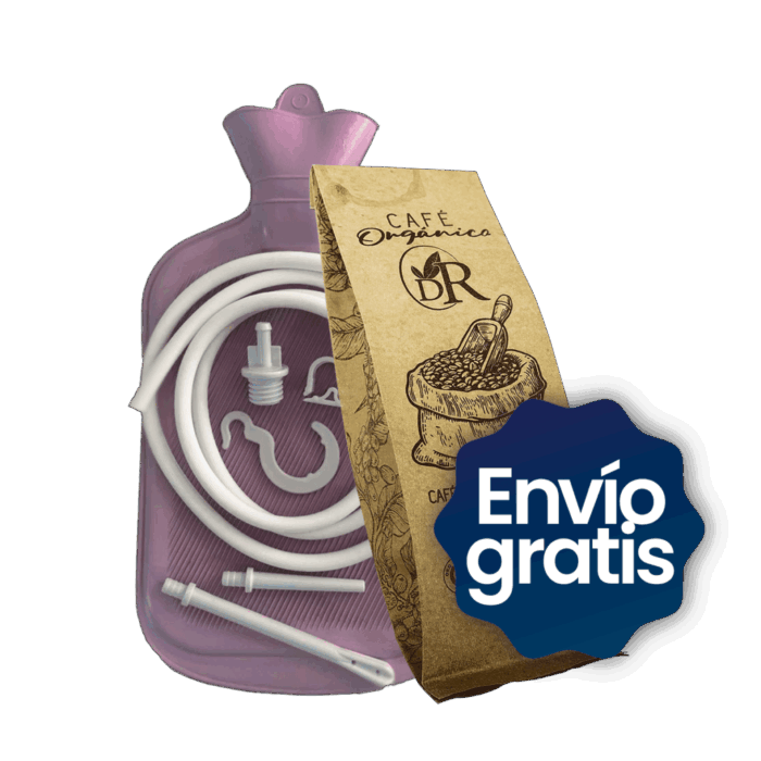 Bolsa de enema + Café orgánico